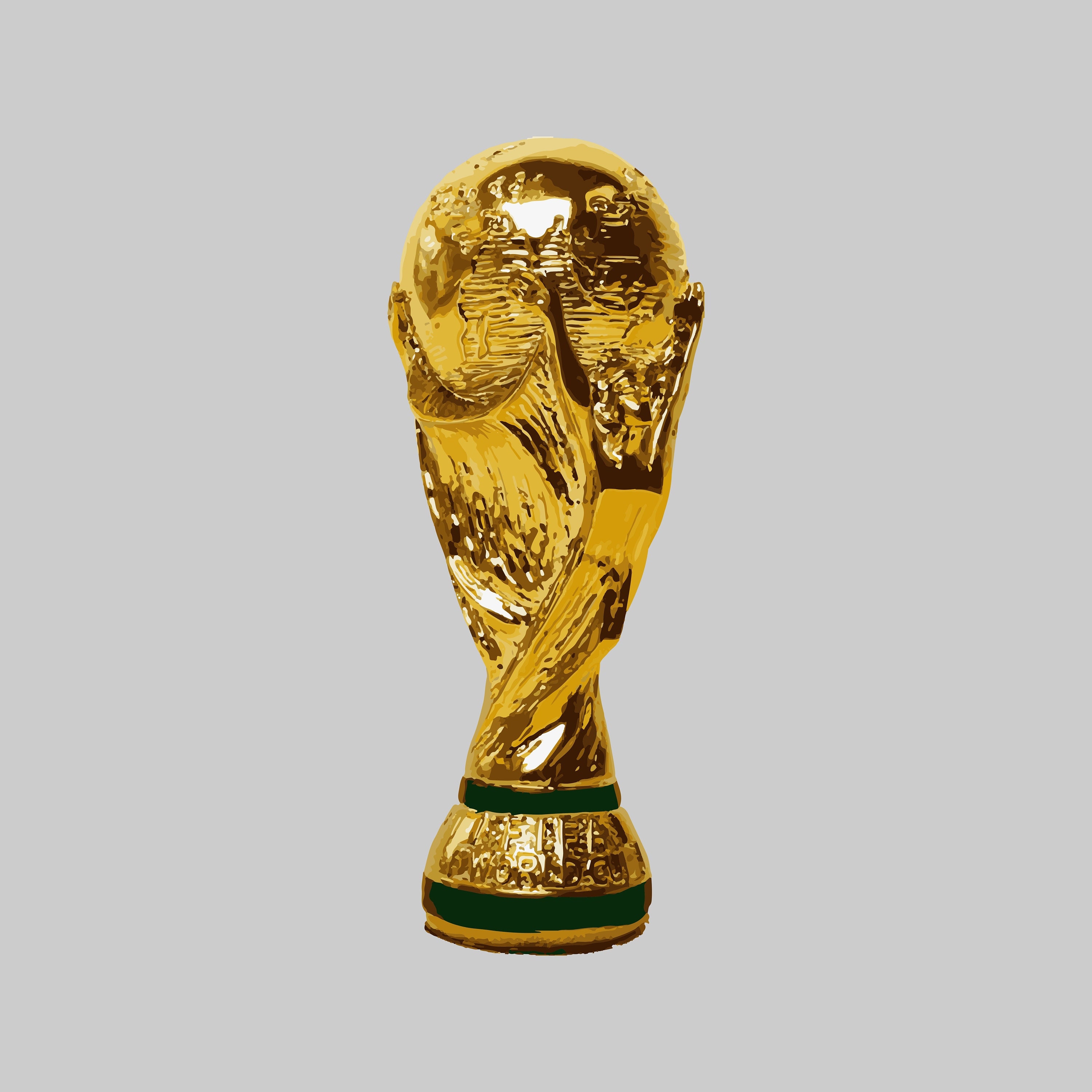 Replica soccer world cup trophy - Fineartsfrance