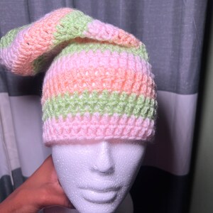 crochet slouchy beanie