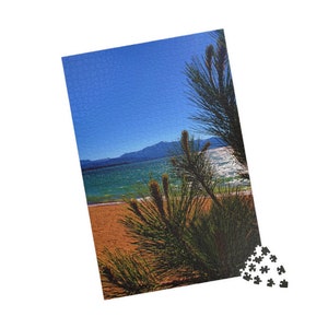 Lake Tahoe | Nature Puzzle | Adult Puzzle | Kids Puzzle | 110 piece puzzle, 252 piece puzzle, 500 piece puzzle, 1000 piece puzzle