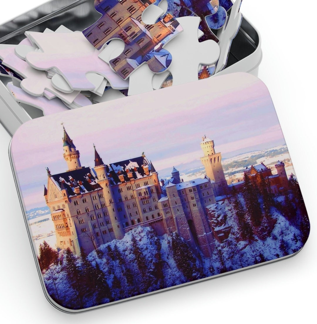 Neuschwanstein Disney Castle Jigsaw Puzzle Adult Puzzle Kids Puzzle 30