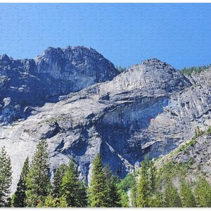 Yosemite mountain | Adult jigsaw puzzle | Teen puzzle | Nature puzzle | 120 piece, 252 piece, 500 piece jigsaw puzzle