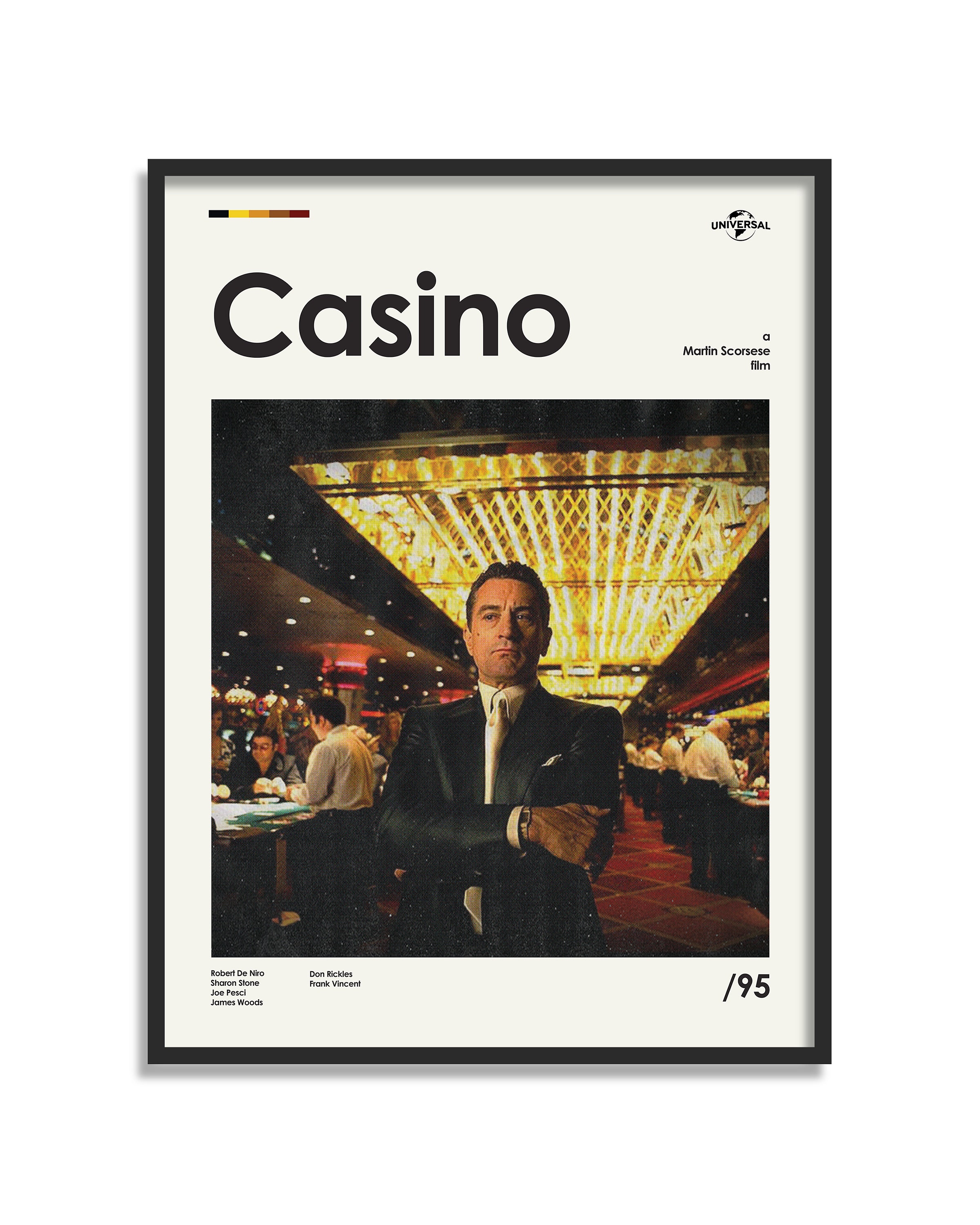 Poster do filme Casino, 1995. Fonte: IMDB Figura 2-Poster do filme