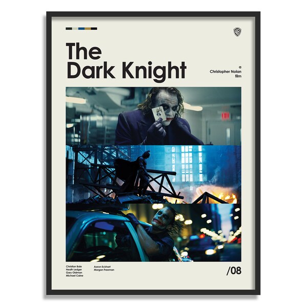 The Dark Knight - Vintage Poster - Digital Download