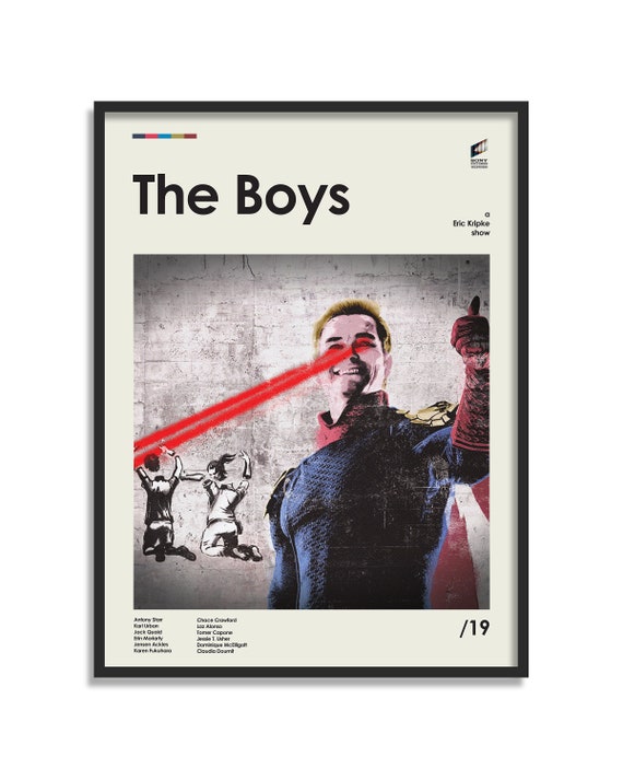 The Boys homelander Vintage Poster Digital Download Etsy