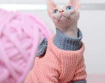 Mono con lazo Gato Sphynx - Ropa para perros y gatos