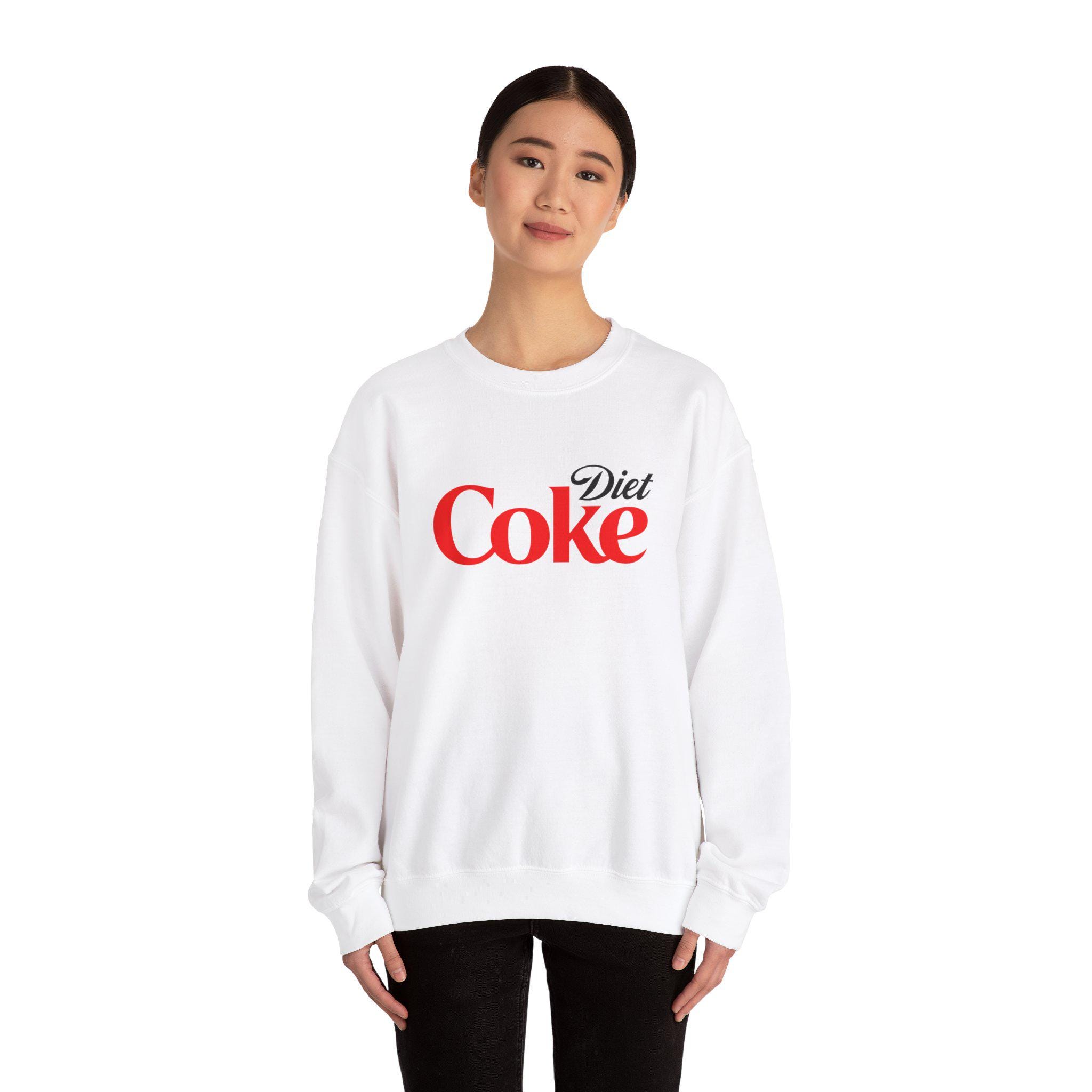 Diet Coke Sweatshirt, Unisex Crewneck Jumper, Novelty Beverage Top 