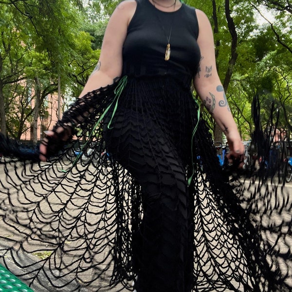 Spiderweb Skirt Crochet Pattern