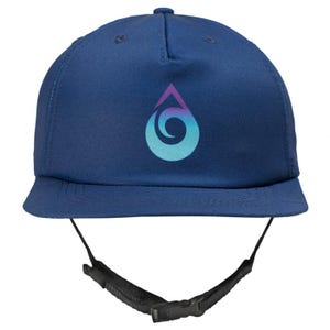 Surf Cap Water Sports Hat with Straps Beach Baseball Cap Recycled Material Surfer Gift for Water Sports