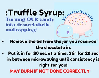 Candy Syrup Instructions