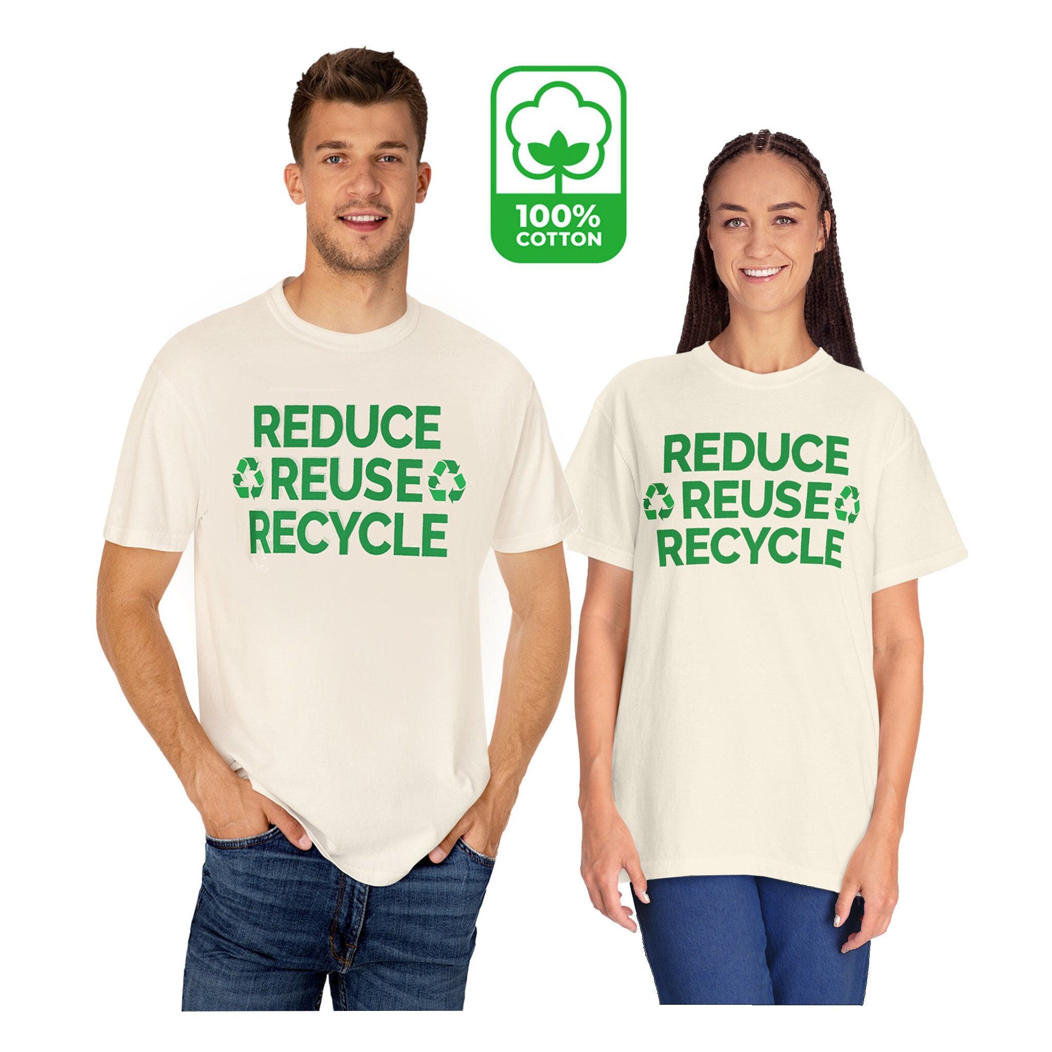 Reduce Reuse Recycle Shirt | Environmental Activist Tee ...