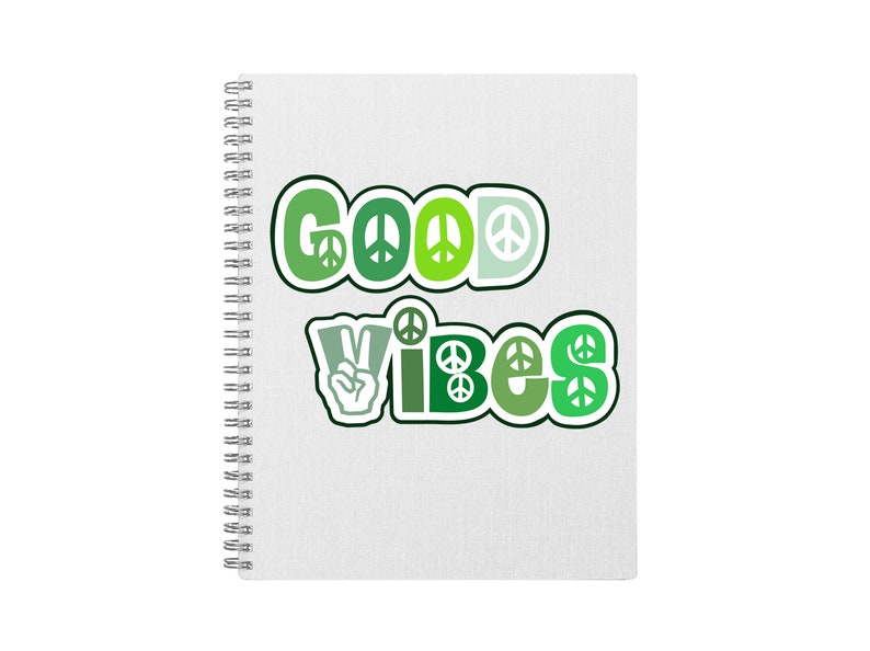 Green Good Vibes Printable PNG SVG Instant Download - Eco-friendly ...