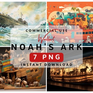 Noah&#39;s Ark Wall Art PNG Noah&#39;s Ark Digital Art Noah&#39;s Ark Wall Design Noah&#39;s Ark Print Noah&#39;s Ark Poster Design Noah&#39;s Ark Printable