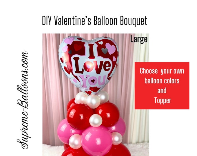 Valentine's Day Balloon Bouquet / Centerpieces / Gifts/ Party Decor