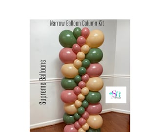 Narrow Balloon Column Kits |  Birthdays | Anniversary |Event Decor | Classroom | Celebrations