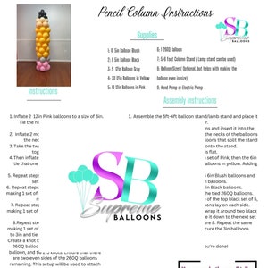 Pencil Column Instruction | Back to school | Tutorial | Step by Step Plan | Beginner Friendly