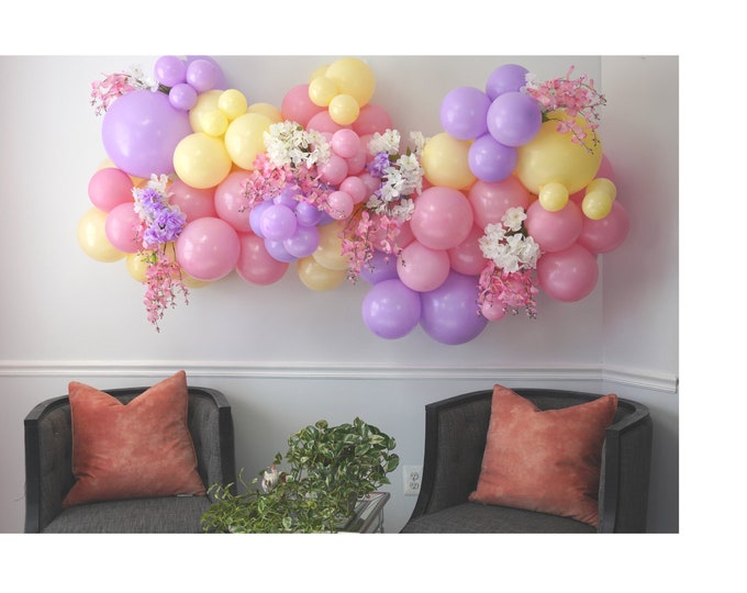 50 Macaron/ Pastel Colored Balloons  | Event Decor | Party Balloons | Birthday Party | Weddings | Anniversary