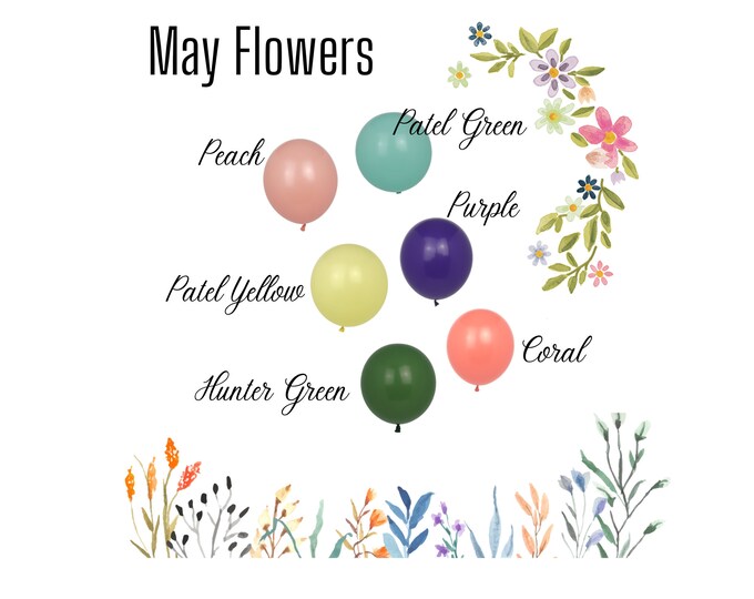 May Flowers Garland Kit