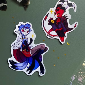 Helluva Boss STOLAS BLITZ STOLITZ-stickers