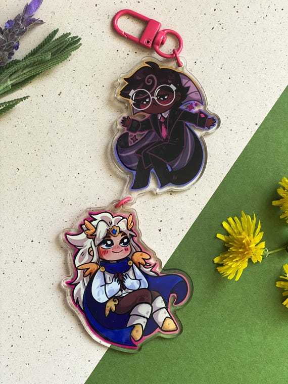 COOKIERUN Kingdom- Espresseleine Acrylic Double Keychain