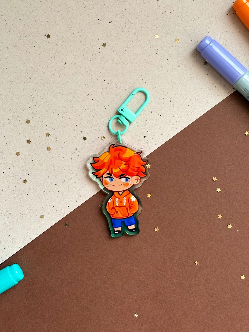 AFTG - All for the Game - Chibi Charms - Keychains - Neil - Andrew ...