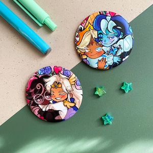 COOKIERUN SHADOWVANILLA Espresseleine PINS button pins