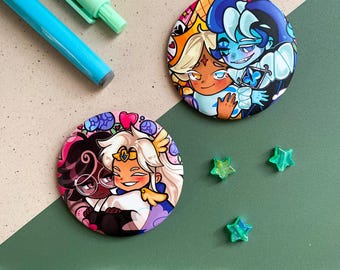 COOKIERUN SHADOWVANILLA Espresseleine PINS botones