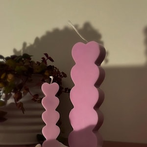 Heart Pillars | Candles | Home decor | Birthday Gifts | Gifts