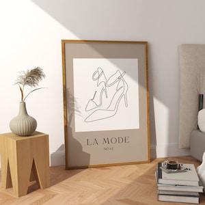 Mode Line Art Digitaldrucke, Trendige Wandkunst, Minimalistische Drucke, Wohnkultur, Ästhetische Wandkunst, Boho-Drucke, Einweihungsgeschenk
