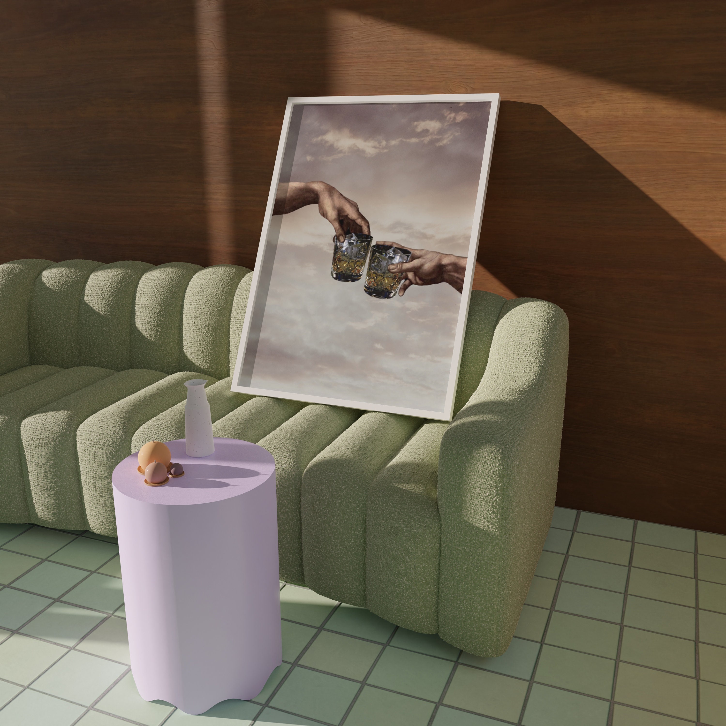 The Creation With Whiskey Digital Wall Art Funny Wall Art Etsy