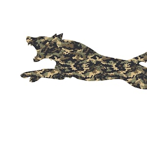 Camo Belgian Malinois Bitework Decal – Schutzhund Working Dog Vinyl Sticker