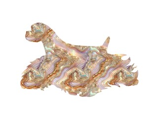 Cocker Spaniel Decal - Cocker Spaniel Movement Silhouette - Cocker Spaniel Sticker