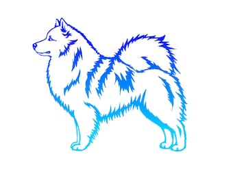 Icelandic Sheepdog Decal | Icelandic Sheepdog Car Decal | Spitz Dog Sticker