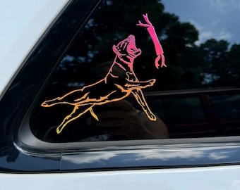 Custom Pet Portrait Vinyl Decal: Dog & Cat Memorial Gift