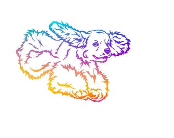 Cocker Spaniel Decal - Cocker Spaniel Agility Decal - Spaniel Dog Sticker