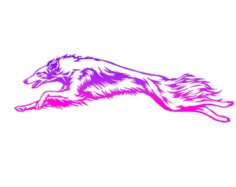 Silken Windhound Lure Coursing Decal – Silken Windhound Sticker