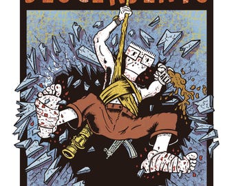 NOFX Final Tour REPRODUCTION Gig Poster Matte A3 A4 Art Print