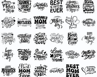 Mothers Day Svg Bundle, Mother's Day Cut Files, Digital Svg Files, Cricut and Silhouette, Mama svg, Mom Bundle, Mother's Day svg bundle