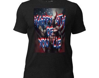 Camiseta unisex Parodia del 4 de julio