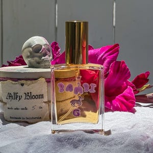 Sweet Floral Perfume for Women 5 ml Sample Orange Blossom Marshmallow Handmade Vegan Fragrance Gift for Her Bridesmaid Favor image 5