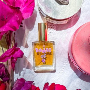 Sweet Floral Perfume for Women 5 ml Sample Orange Blossom Marshmallow Handmade Vegan Fragrance Gift for Her Bridesmaid Favor image 3