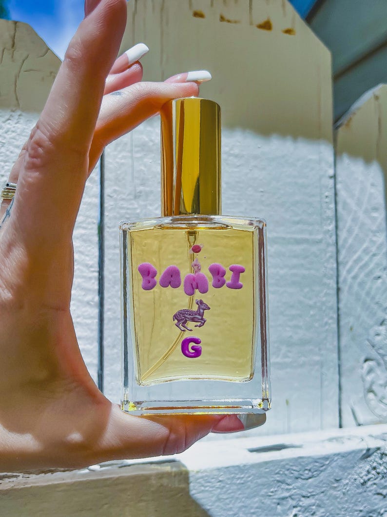 Sweet Floral Perfume for Women 5 ml Sample Orange Blossom Marshmallow Handmade Vegan Fragrance Gift for Her Bridesmaid Favor image 1