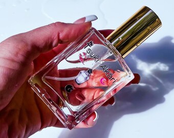 Jasmine Saffron Perfume Sample Floral Fragrance for Women Feminine Handmade Vegan Self Care Gift for Her Wife Daughter Bridesmaid Favors