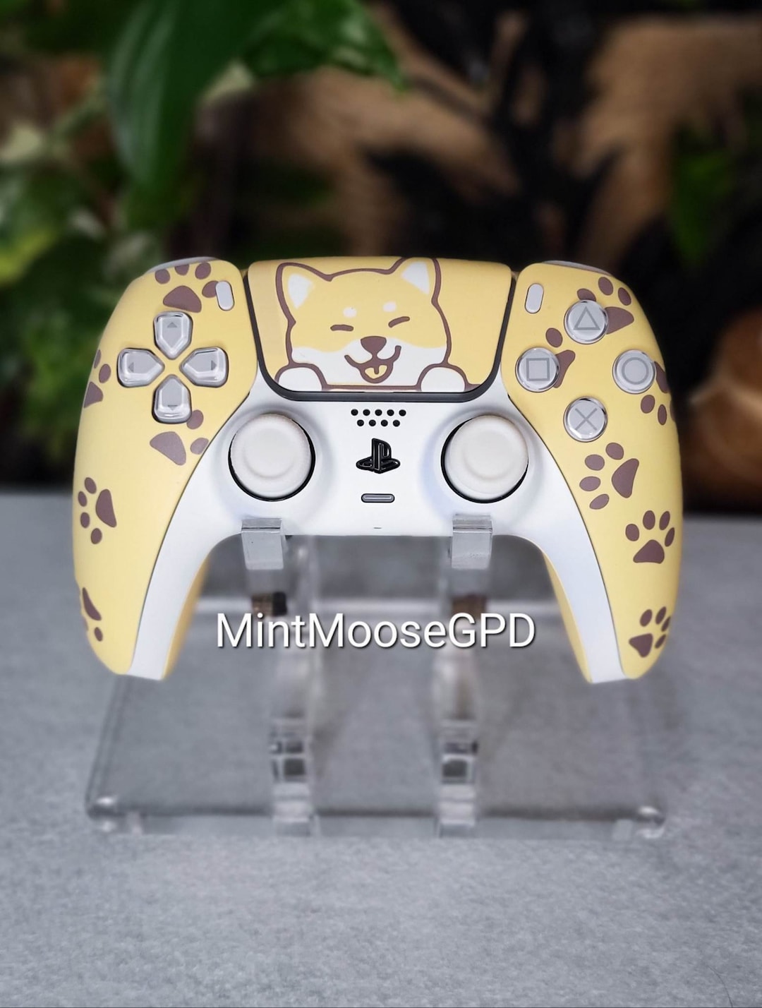 Custom Painted PS5 Dualsense Controller Shiba Inu Etsy