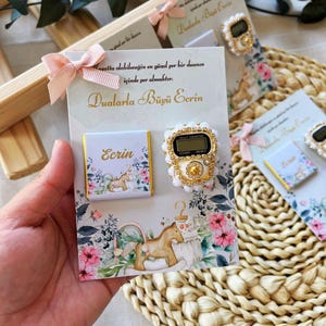 Bomboniere islamiche personalizzate, regalo per baby shower, bomboniere per matrimoni, regalo di benvenuto per neonati, regalo per ospiti all'ingrosso, bomboniere per neonate, bomboniere per neonati