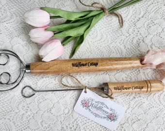 Sourdough Starter Whisk and Bread Whisk Set for Baking Tool