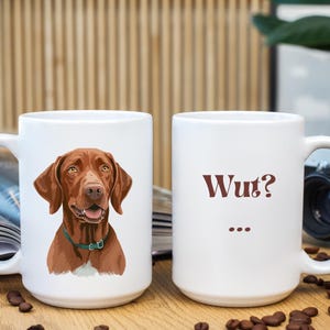 Lustige Hundetasse - Keramikkaffeetasse für Hundeliebhaber, Hund Mama Geschenk, Hund Papa Geschenk, süße Haustier Liebhaber Tasse, Hund Geburtstagsgeschenk