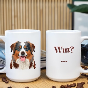 Lustige Hundetasse - Keramikkaffeetasse für Hundeliebhaber, Hund Mama Geschenk, Hund Papa Geschenk, süße Haustier Liebhaber Tasse, Hund Geburtstagsgeschenk