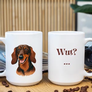 Lustige Hundetasse - Keramikkaffeetasse für Hundeliebhaber, Hund Mama Geschenk, Hund Papa Geschenk, süße Haustier Liebhaber Tasse, Hund Geburtstagsgeschenk
