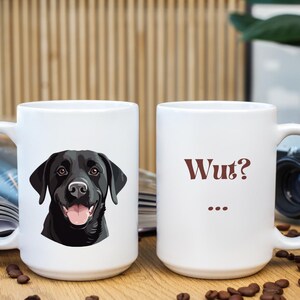 Lustige Hundetasse - Keramikkaffeetasse für Hundeliebhaber, Hund Mama Geschenk, Hund Papa Geschenk, süße Haustier Liebhaber Tasse, Hund Geburtstagsgeschenk