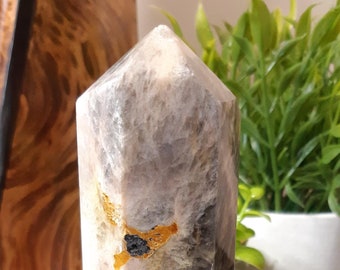 An Exquisite Extra Large Pink Amethyst Crystal Tower with Druzy - Aids in Mending Broken Hearts - Crystal Store - Crystal Healing